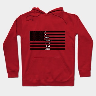 United States of America USA Flag and Statue of Liberty Hoodie